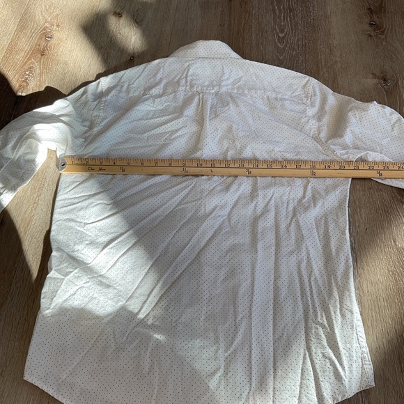 Denim & Flower - Ricky Singh - Button Down Long Sleeve Shirt - White & Black - M - Picture 7 of 14